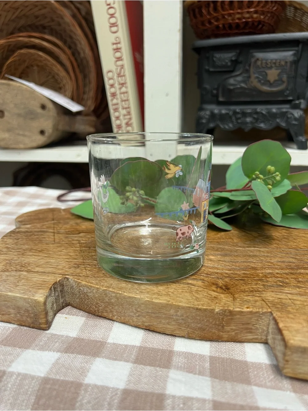 International heartland glass tumbler replacement granny cottage core